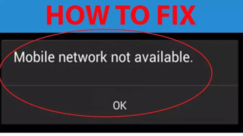 Error (Solved): Mobile Network Not Available