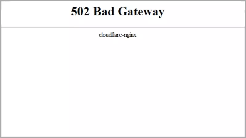 502 Bad Gateway