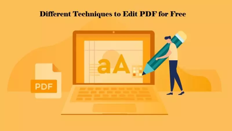 Different Techniques to Edit PDF for Free