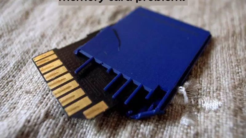 Get rid of the memory card problems by using these ways: