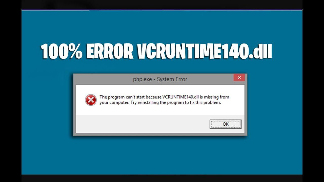 A guide to solving missing vcruntime140.dll errors