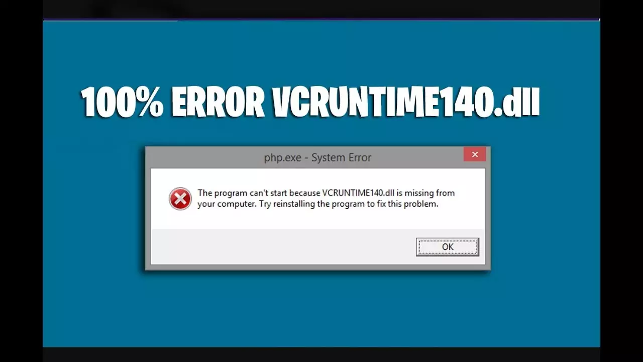 A guide to solving missing vcruntime140.dll errors