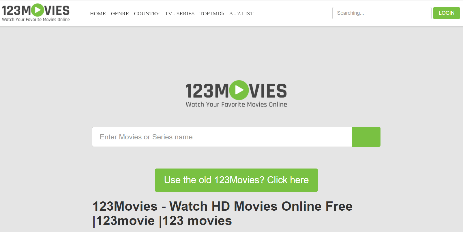 Watch HD Movies Free on 123movies: Online Streaming.